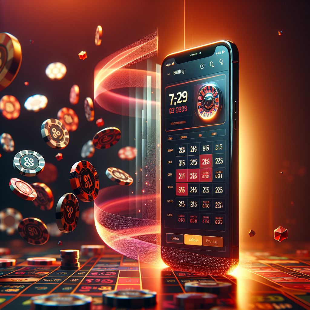 Banner visual de Betwarrior Argentina con interfaz móvil y elementos de casino integrados